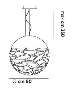 Kelly large 80 sphere