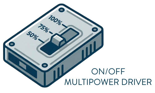 multipower driver on/off
