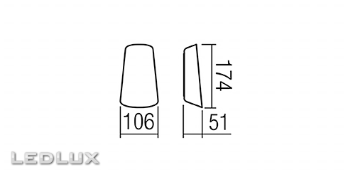 REDO Twill 9534 LED 3000K