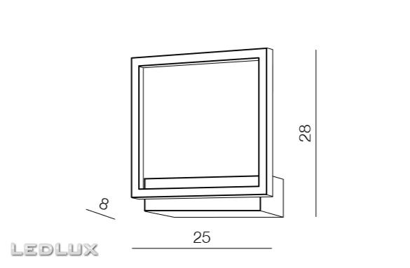 AZZARDO Opera AZ3142 white