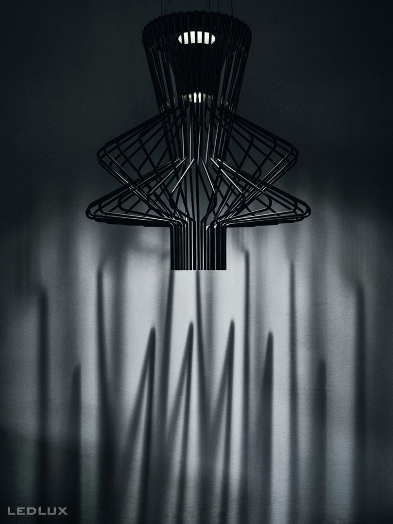 FOSCARINI Allegro Ritmico FN1690071L_20 Graphite LED
