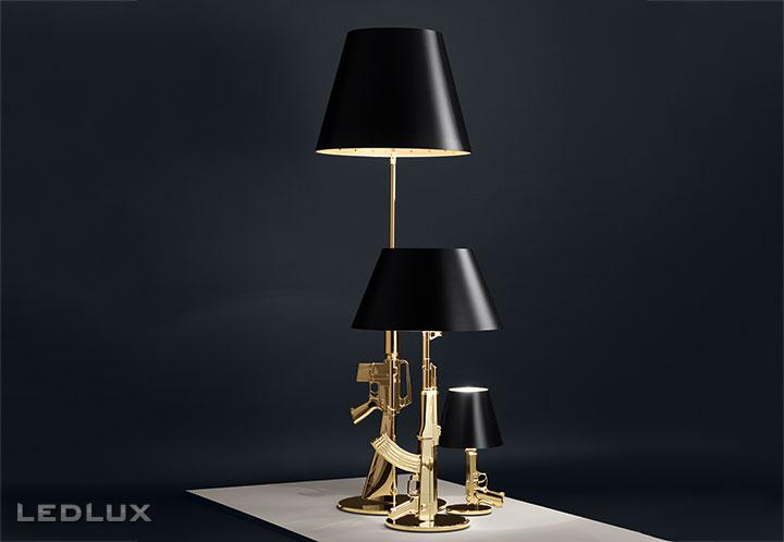 FLOS Guns - Lounge gun 18K Gold F2955000
