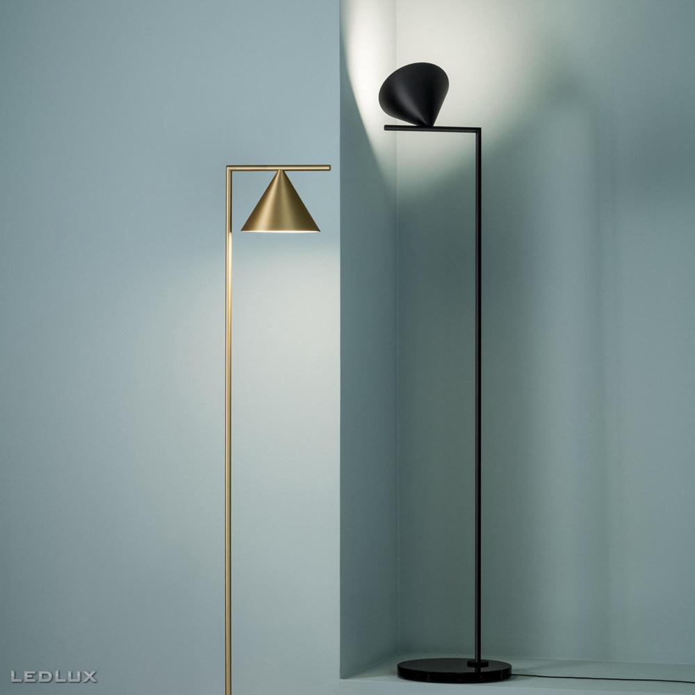 FLOS Captain flint LED Brushed brass F1530059