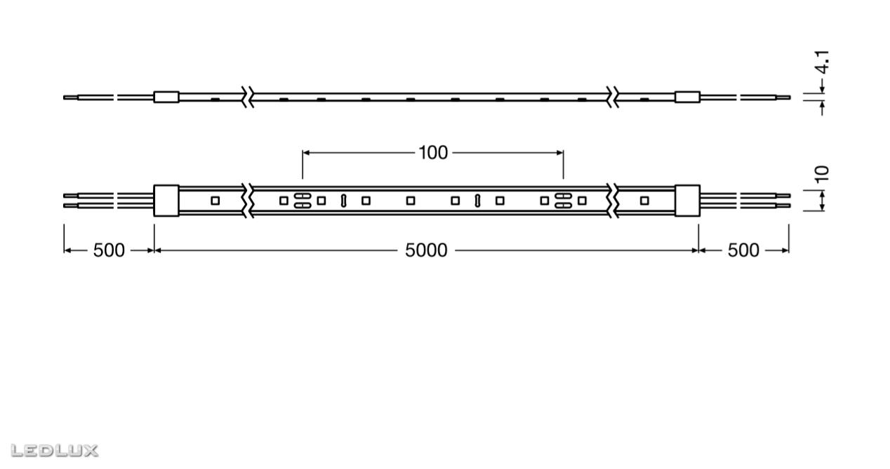 LEDVANCE LED STRIP Value Protected IP65 (5m)