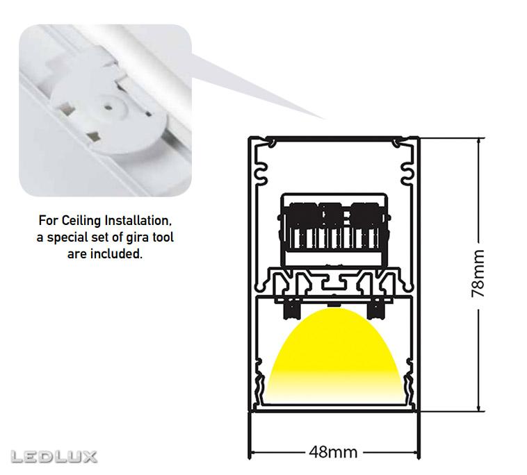 ALPHABET Alpha48 LED BLACK A48C2543840POB (EXTRA BRIGHT)