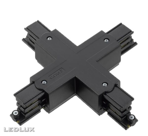 XTS 38-2 X-konektor 3-obvodový čierny