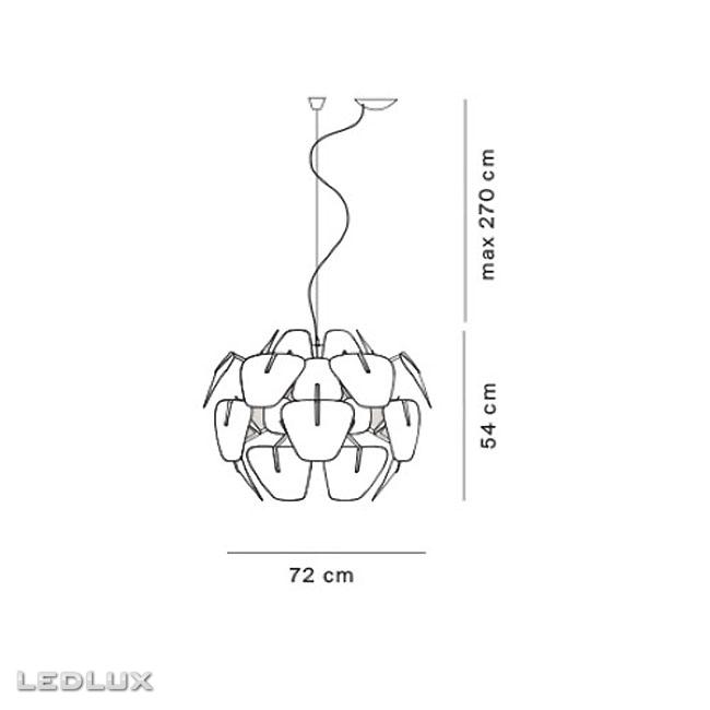 LUCEPLAN HOPE D66/18 Suspension 1D6618S00000