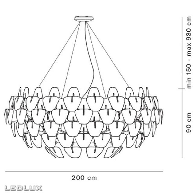 LUCEPLAN HOPE D66/105 Suspension 1D66105S0000