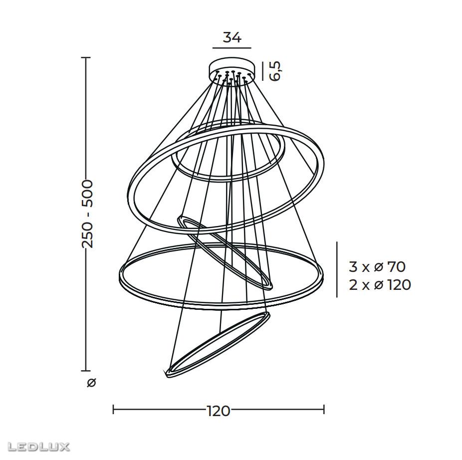 AZZARDO Wheel XXL AZ3417 chrome
