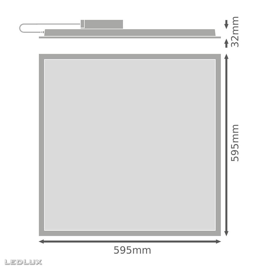 LEDVANCE Panel LED ECO HLO 600 40W 4000K