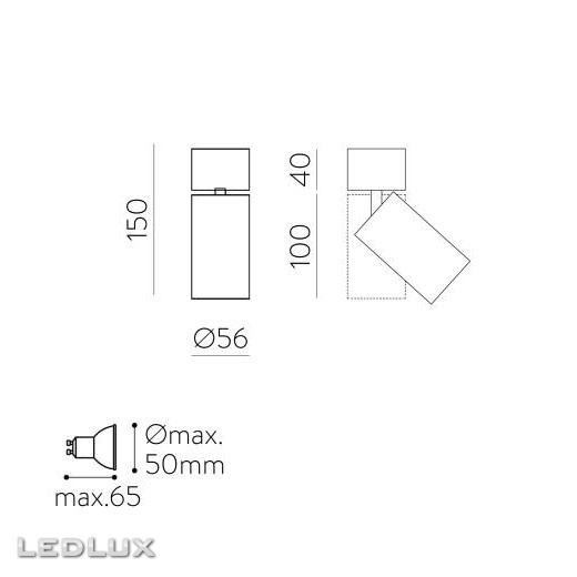 ACB Zoom Spotlight Black F37640N