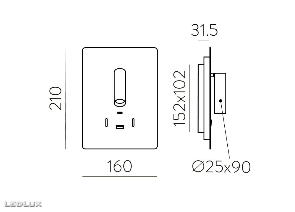 ACB Manat White A3568002B (USB)