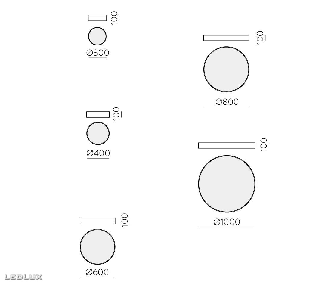 ACB Isia 40 LED BLACK P3453072NDP