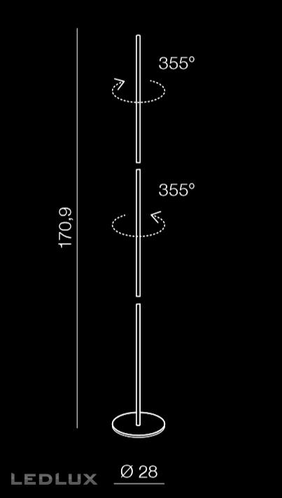 AZZARDO Teta AZ3205 black