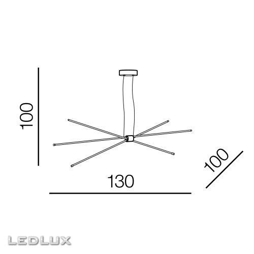 AZZARDO Jax AZ3135 pendant