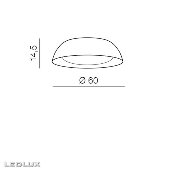 AZZARDO Lenox top 60 AZ3146 black/copper