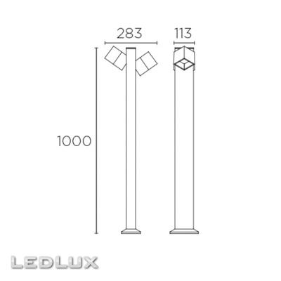 LedsC4 Cubus 55-9944-Z5-CL