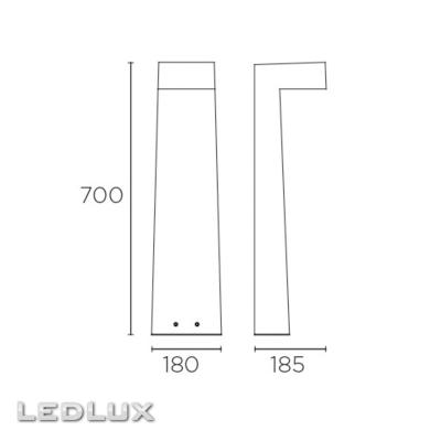 LedsC4 Simenti 55-9971-DC-CL
