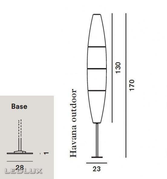 FOSCARINI Havana Terra base FN1500032_10 Outdoor