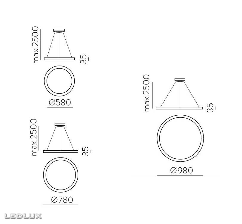 ACB Grace 78 LED WHITE C3848372BDP