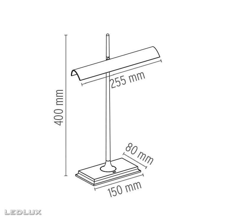 FLOS Goldman LED Black/fumée F3440030