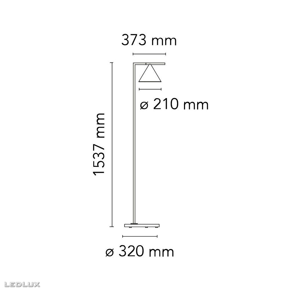 FLOS Captain flint LED Anthracite F1530030