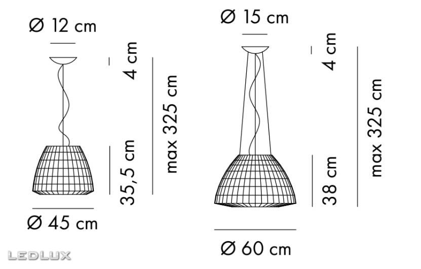 AXO Light Bell SPBEL045E27ROBC