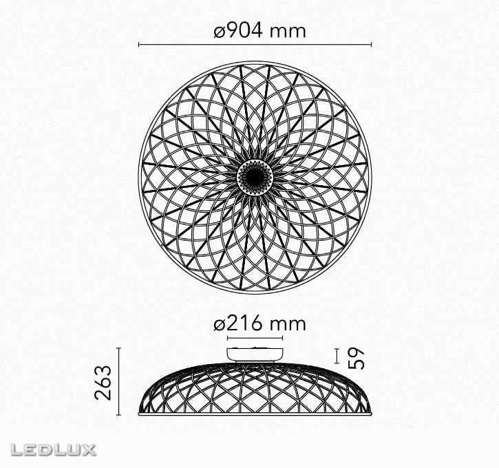 FLOS Skynest ceiling