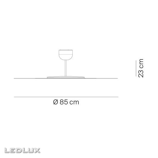 LUCEPLAN Millimetro ceiling Ø85 (23cm)