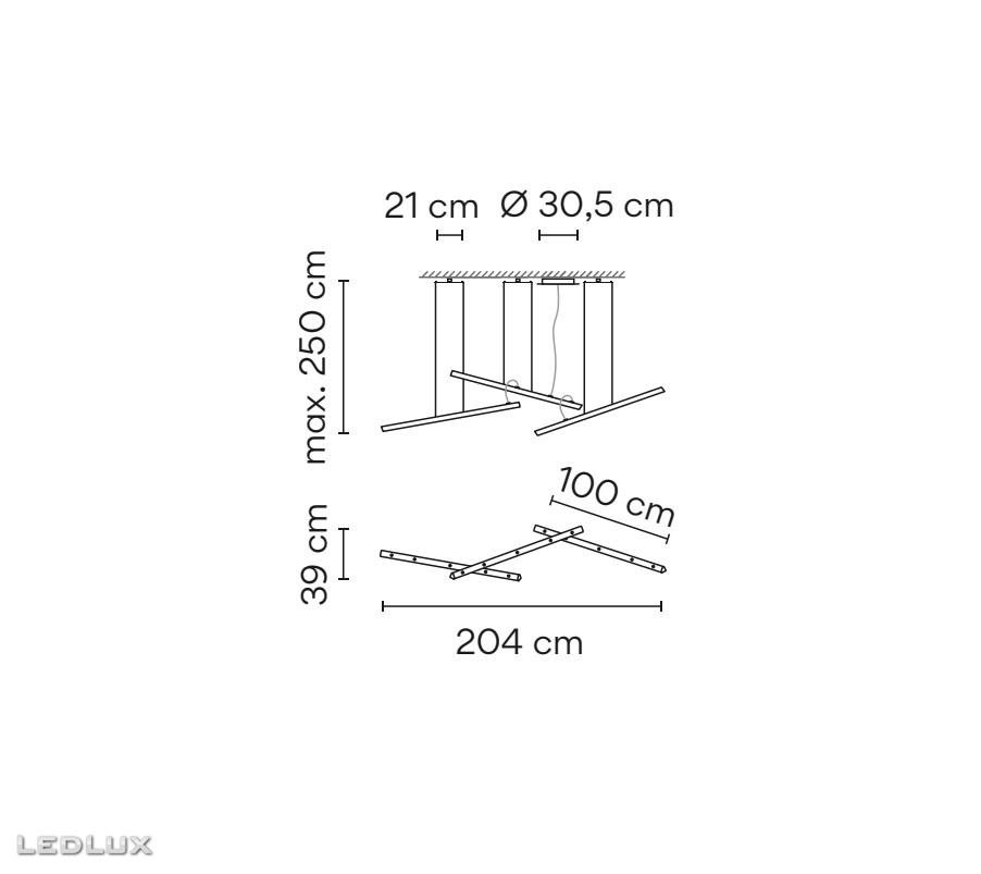 VIBIA HALO Lineal 2341 03/ 23