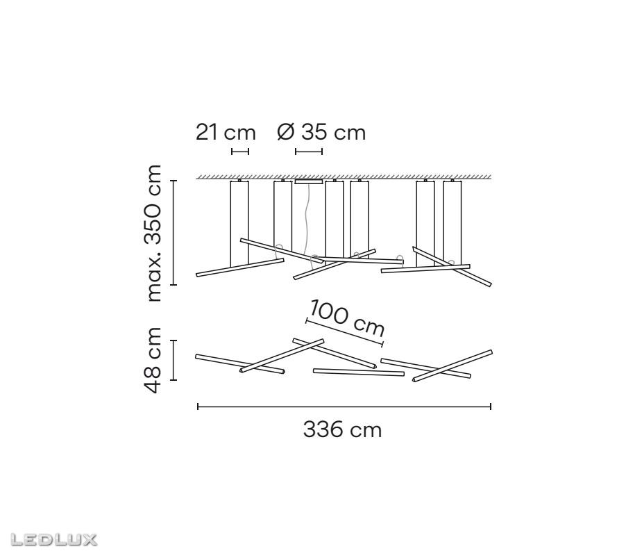 VIBIA HALO Lineal 2342 03/ 23