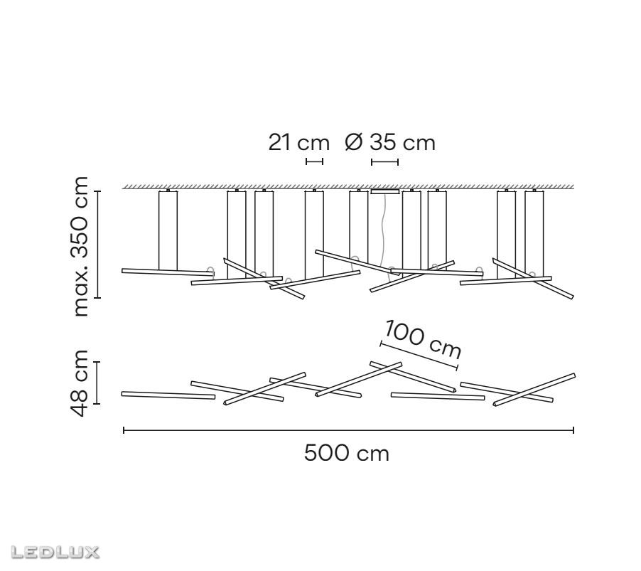 VIBIA HALO Lineal 2343 03/ 23