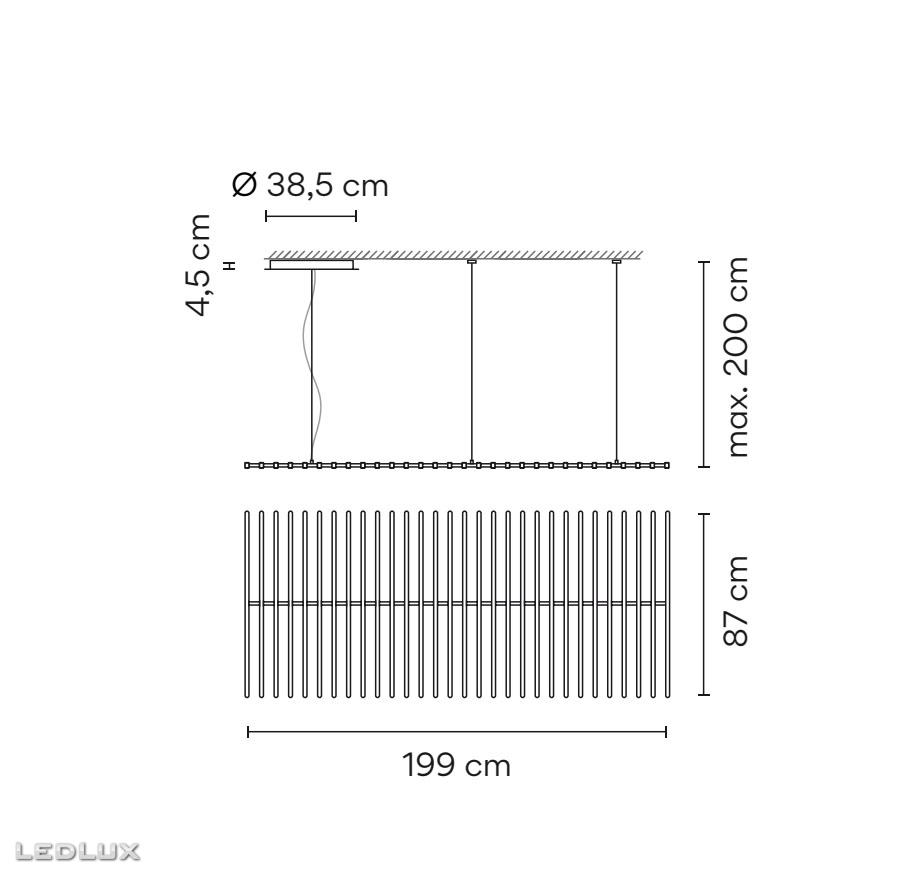VIBIA RHYTHM 2122 14/ 13