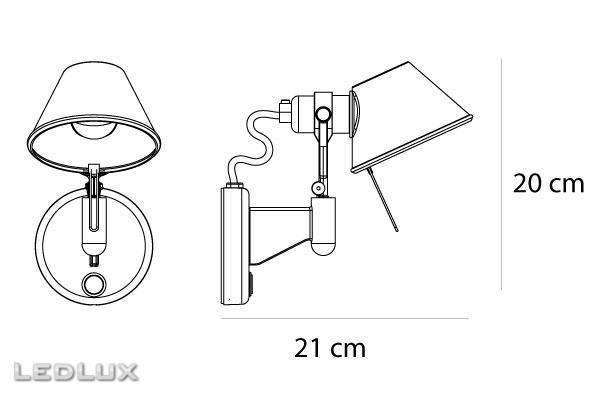 ARTEMIDE TOLOMEO Micro Faretto A044050