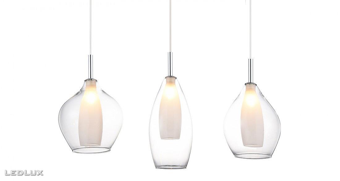 AZZARDO Amber Milano 3 AZ3075 clear