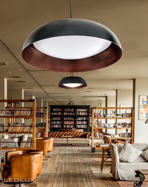 AZZARDO Lenox pendant 60 AZ3148 black/copper