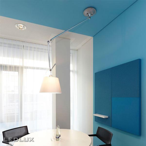 ARTEMIDE Tolomeo Suspension Decentrata 0629000A + 0372050A