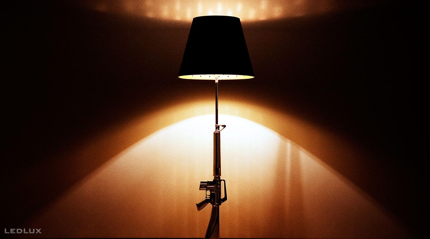 FLOS Guns - Lounge gun 18K Gold F2955000