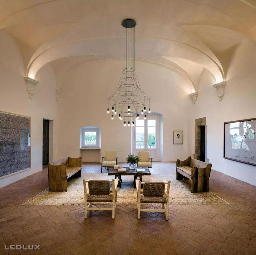 VIBIA Wireflow CHANDELIER 0315 04 /1A LED