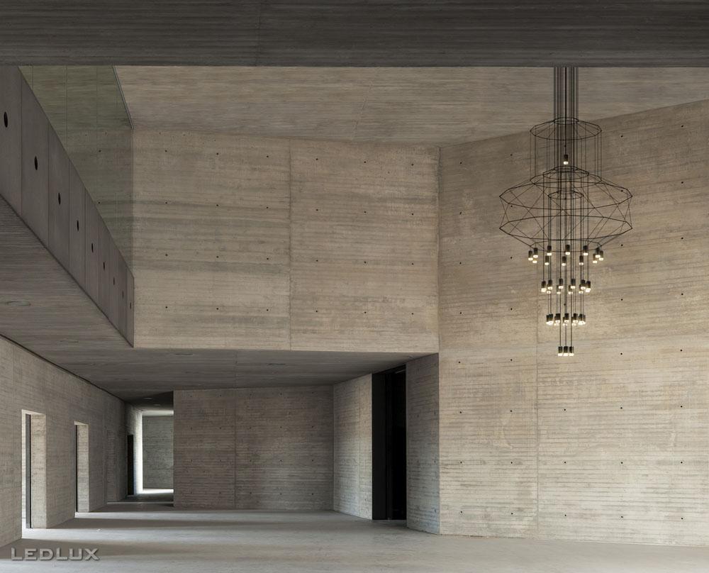 VIBIA Wireflow CHANDELIER 0374 04 /1A LED