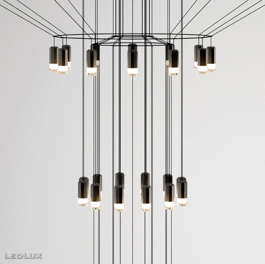 VIBIA Wireflow CHANDELIER 0375 04 /1A LED