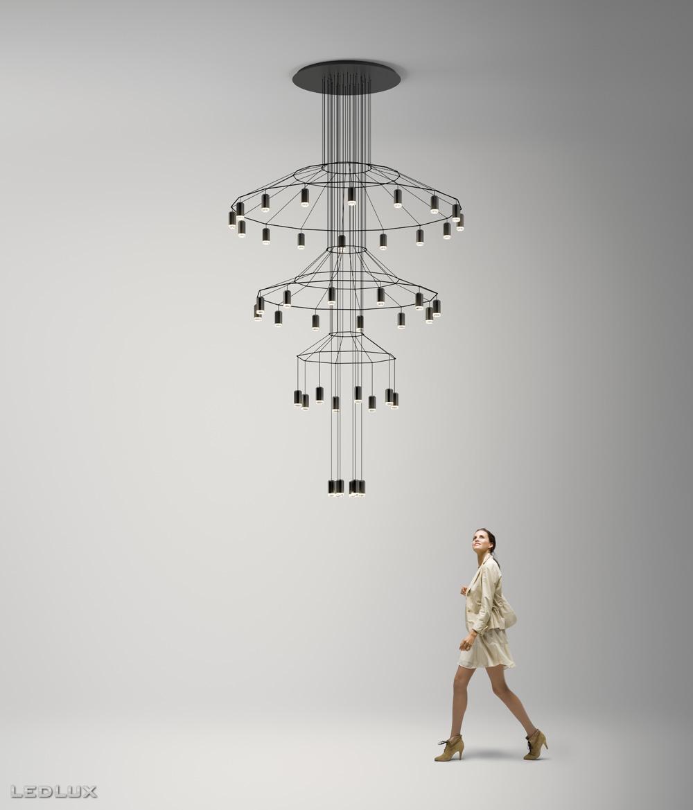 VIBIA Wireflow CHANDELIER 0378 04 /1A LED