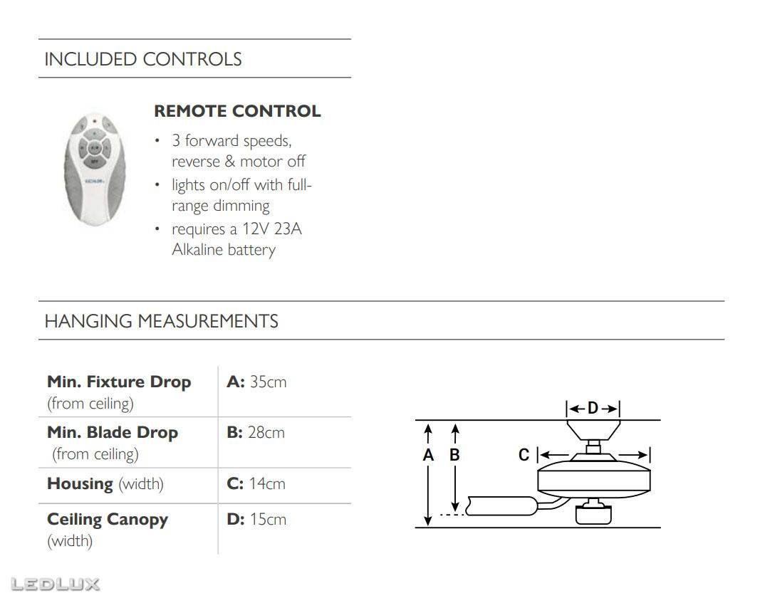 Elstead - KICHLER Xety (Ø142cm)