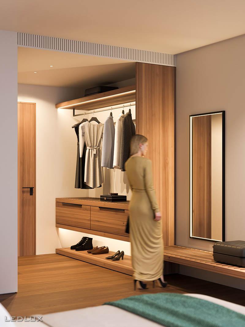 INTRA LIGHTING Futon W mirror RECTANGULAR