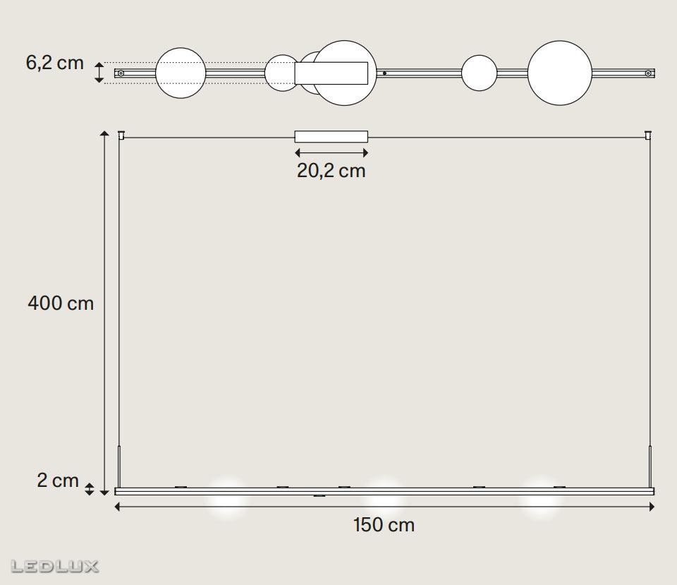 LODES Random STICK LONG Gold 150