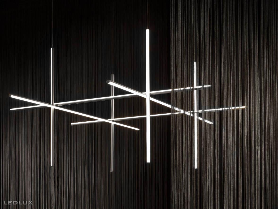 FLOS Coordinates suspension 4 F1854033 (argent)