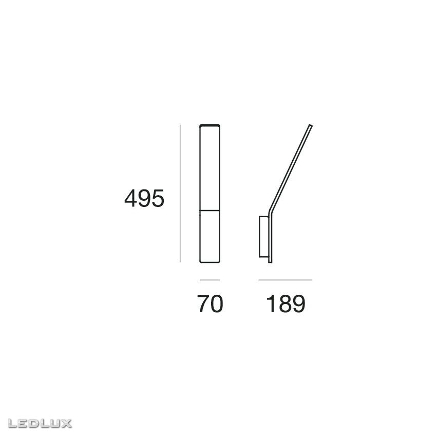 STILNOVO Lama 7104 White LED