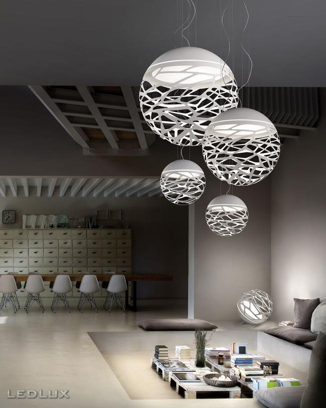 LODES KELLY Large Sphere 80 White 14124 1000