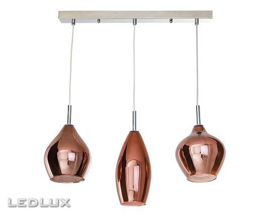 AZZARDO Amber Milano 3 AZ3078 copper