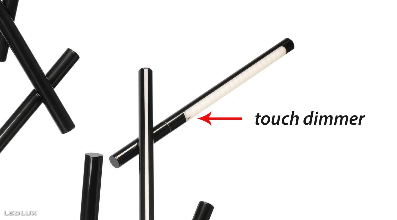 FOSCARINI Tuareg FN255003_78 Black chrome